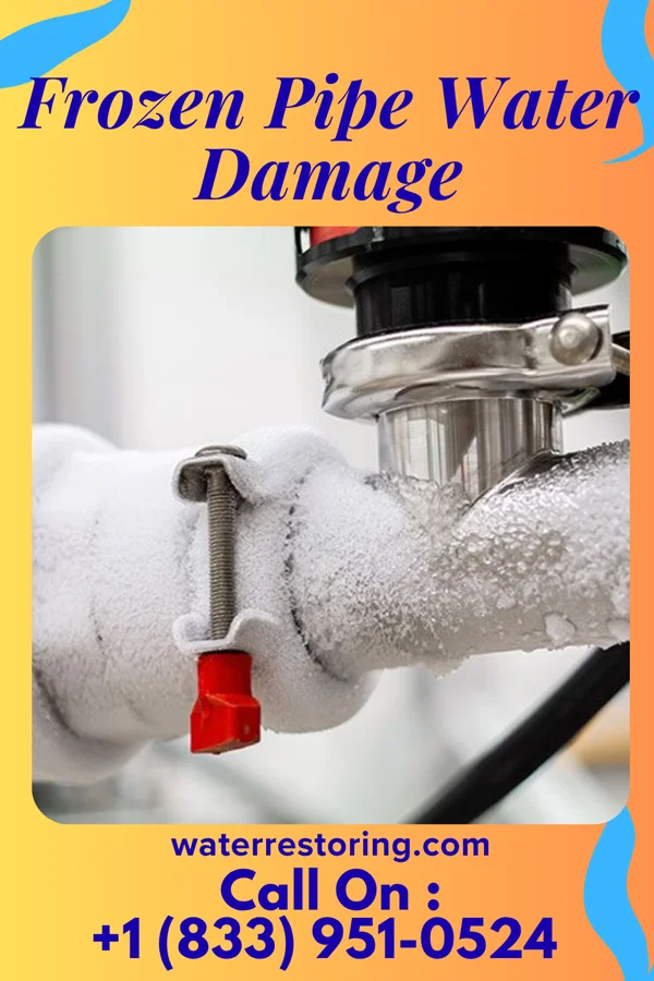 Frozen Pipe Water Damage in New Castle, IN